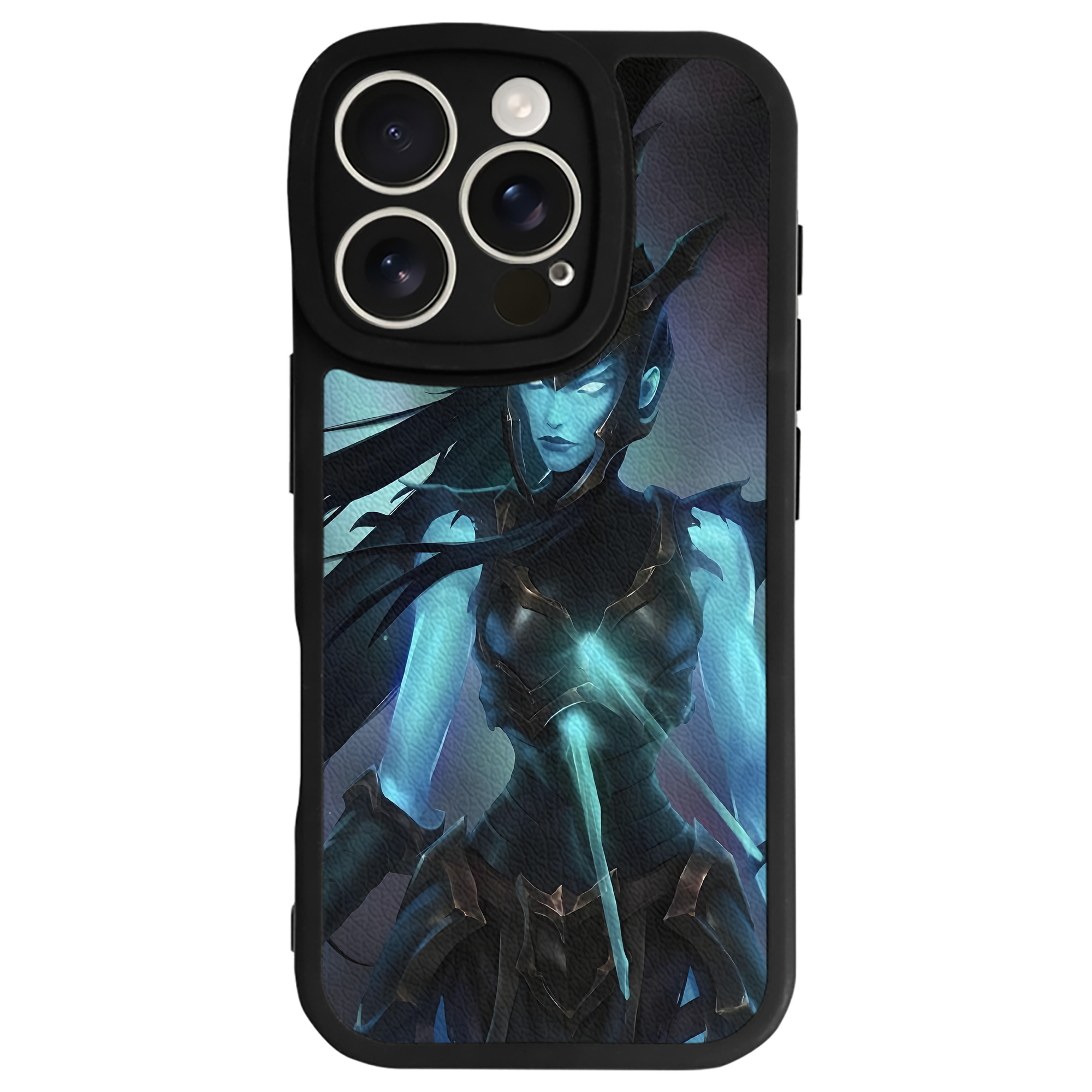 リーグ・オブ・レジェンド League of Legends LOL 【iPhone 16シリーズ対応】シリコンスマホケース（レザー調） 材質：シリコン